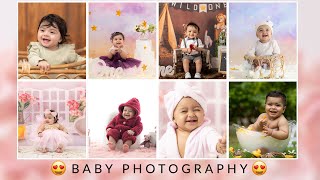 Baby Photography Themes 😍📸❤️  Baby Photoshoot  sonicaptures [upl. by Ok882]