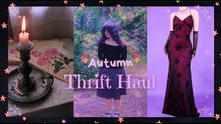 Thrift haul 2024 preparing for autumn 🍂☕ [upl. by Tremann]