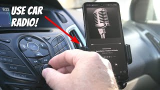 Magift Bluetooth Car Adapter and phone holder review [upl. by Dhiman]