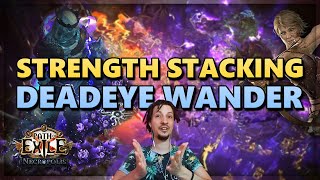 PoE Build overview  Strength stacking Deadeye wander  Build  Stream Highlights 847 [upl. by Nahtannhoj]