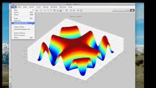 Plotting functions of two variables in MATLAB Part 2 [upl. by Malissia]