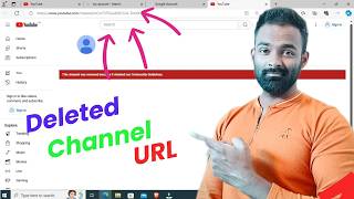 Easily Find URL or Link of Deleted YouTube Channel🔥😎  Find URL of Suspended YT Channel [upl. by Aranat457]