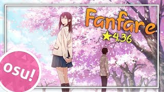 osu ★436 Fanfare  sumika Replay [upl. by Josler137]