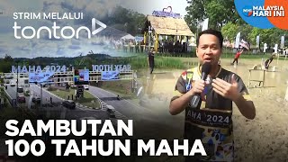 CLIP MHI 18 Sep 2024 Sambutan 100 Tahun MAHA  Tonton [upl. by Latihs]