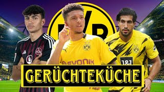 Gerüchteküche BVB Die aktuellen Transfergerüchte um Borussia Dortmund [upl. by Camila]