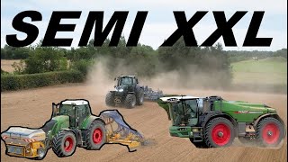 SEMI DE COLZA XXL  FENDT 900 JOHN DEERE 6R DEUTZ 9000TTV BLACK WARRIOR ET FENDT ROGATOR [upl. by Ecined]