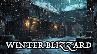 Winter Storm Ambience with Icy Howling Wind Sounds for Sleeping  10hrs Sounds for beat Insomnia [upl. by Myca]