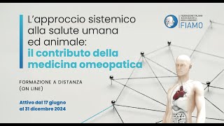 Intro quotL approccio sistemico alla salute umana ed animale il contributo della medicina omeopaticaquot [upl. by Niak433]