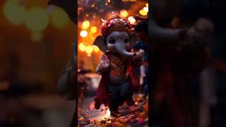 Aaye gajanan gora ji ke angna shorts bhakti bhajan status ganpatiji [upl. by Eittap857]