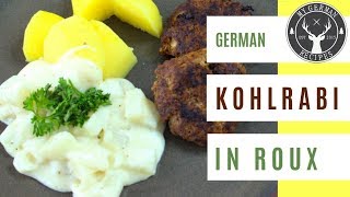 How to cook Kohlrabi in Roux ✪ MyGermanRecipes [upl. by Squires]