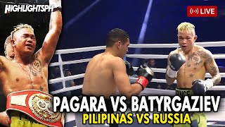 OCTOBER 17 2024 PAGARA VS BATYRGAZIEV  Pilipinas laban sa Russia IBA Champions’ Night [upl. by Argyres970]