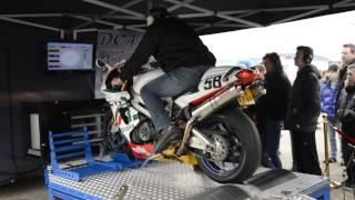 Aprilia SL1000 Quickshift dynojet run [upl. by Anthony660]