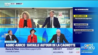 Le débrief  AgircArrco bataille autour de la cagnotte [upl. by Llimaj]