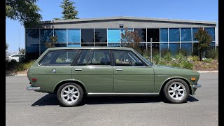 KA24DEPowered 1971 Datsun 510 Wagon For Sale [upl. by Ykcaj]