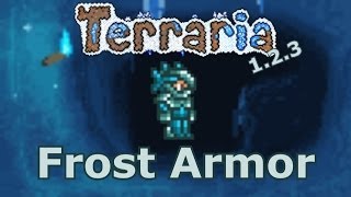 Frost armor Crafteo  Terraria 123 en español [upl. by Juliana]