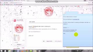 How To Create Daum Account and Join BTS Fancafe [upl. by Afas430]