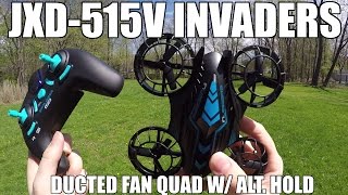 JXD515V Invaders Quadcopter [upl. by Eirallih289]