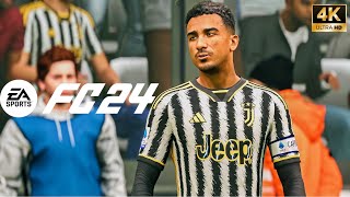 Juventus vs Napoli  Serie A 202425  FC 24 PS5™ 4K60fps [upl. by Saleem646]