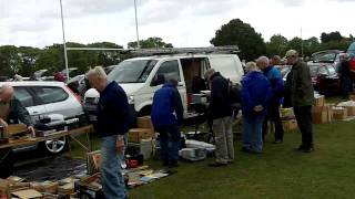 Luton Amateur radio car boot Stockwood Park 22 May 2011 [upl. by Hogarth]