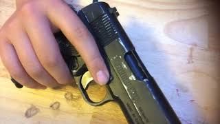 Game face stinger p311 airsoft pistol weathered unboxingreveiw [upl. by Wolfort]