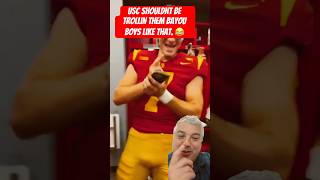 USC Trolls LSU with ‘Get the Gat’ Dance Challenge 😂  College Football Banter [upl. by Wyatan]