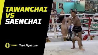 Saenchai vs Tawanchai PK Saenchai [upl. by Shawna]