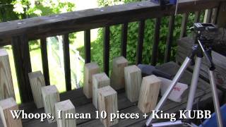 How I Made a KUBB Set Cheap [upl. by Anua]