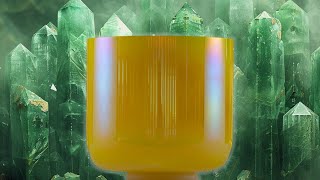 Experience the Prismatic Magic of our Radiant Sun Crystal Singing Bowl [upl. by Hplar]