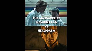 Massacre at Hawkins Lab vs Herogasm  Highest Rated Episodes🍿🎬☑️shorts strangerthings theboys [upl. by Anirol]