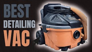 A Must Have For Auto Detailing  Ridgid Shop Vac Review [upl. by Aillimat]