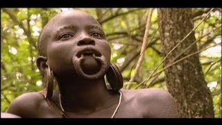 Documentary Ethiopia Mursi people English [upl. by Nimesay]