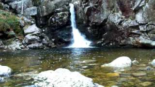 Kinsman Falls in Franconia Notch State Park in Lincoln NH [upl. by Anna-Diana]