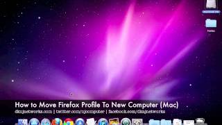 How To Move Firefox Settings to Another Computer on a Mac [upl. by Onitsoga]