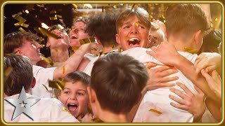 Bruno BREAKS the GOLDEN BUZZER for Phoenix Boys emotional audition  Auditions  BGT 2024 [upl. by Donaghue]