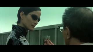 The Matrix Reloaded Matrix 2 HIGHWAY Chase Scene W Morpheus Trinity the Keymaker thematrix2 [upl. by Arturo]