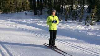 4 Tips for Beginner Diagonal Stride Classic Skiing [upl. by Acimot692]