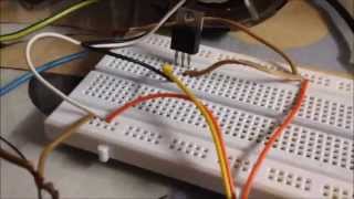 Simplest DC Motor speed controller using MOSFET and potentiometer [upl. by Ellinnet37]