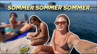 SOLER OG BADER MED VENINDER TIL EVENT OG HYGGER HJEMME vlog [upl. by Eirod]