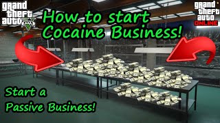 GTA 5 How To Start Cocaine Business Make Easy Money [upl. by Lenroc]