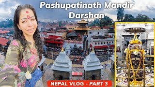 Nepal Vlog Part 3  Pashupatinath Temple Darshan  Suman Pahuja  Suman SunShine Secrets Vlog [upl. by Firehs]