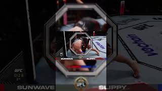 Wonderboy vs Kevin Holland ends in an insane sub  ufc undisputed 3 modded ufc ufc4 martialart [upl. by Owain]