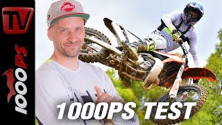 KTM Motocross 2019  1000PS Test  2 Takt und 4 Takt  Vergleich [upl. by Kohl]