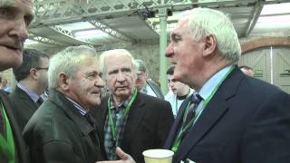 Bertie Ahern arrives at Fianna Fail ardfheis [upl. by Currey]