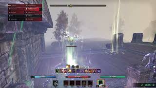 Eso best plague break nb bomb tank pvp build clip [upl. by Minni]