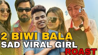 Big boos ott 3 roast video 😅😂😂do biwi Bala sad viral girl 🧒😀 roast t [upl. by Oramlub]