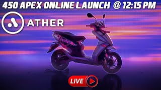 125X Speed Fastest Ather 450 APEX With WARP Mode Launch LIVE [upl. by Airdnahc]