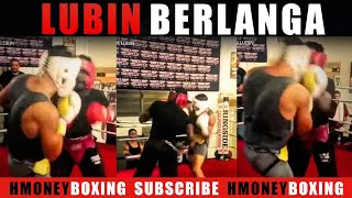 EDGAR BERLANGA EXPOSED IN SPARRING BY ERICKSON LUBIN [upl. by Ainig676]