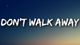 RealestK  Dont Walk Away Lyrics [upl. by Ecirtak]