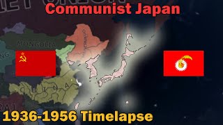 What if Japan was Communist in Hoi4  Hoi4 Timelapse [upl. by Parnas]