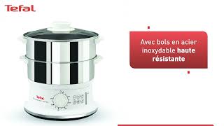 Tefal  Cuiseur Vapeur CONVENIENT SERIES  Cuisinez des repas savoureux et sains tous les jours [upl. by Lyj]